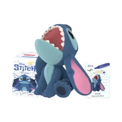 POP MART DISNEY Stitch Little Emotions Series Howl at the Moon