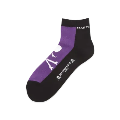 mastermind WORLD 2 Color Socks "Purple Black"