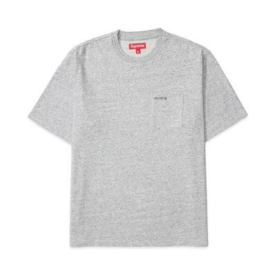 Supreme S/S Pocket Tee "Heather Grey" (26SS)