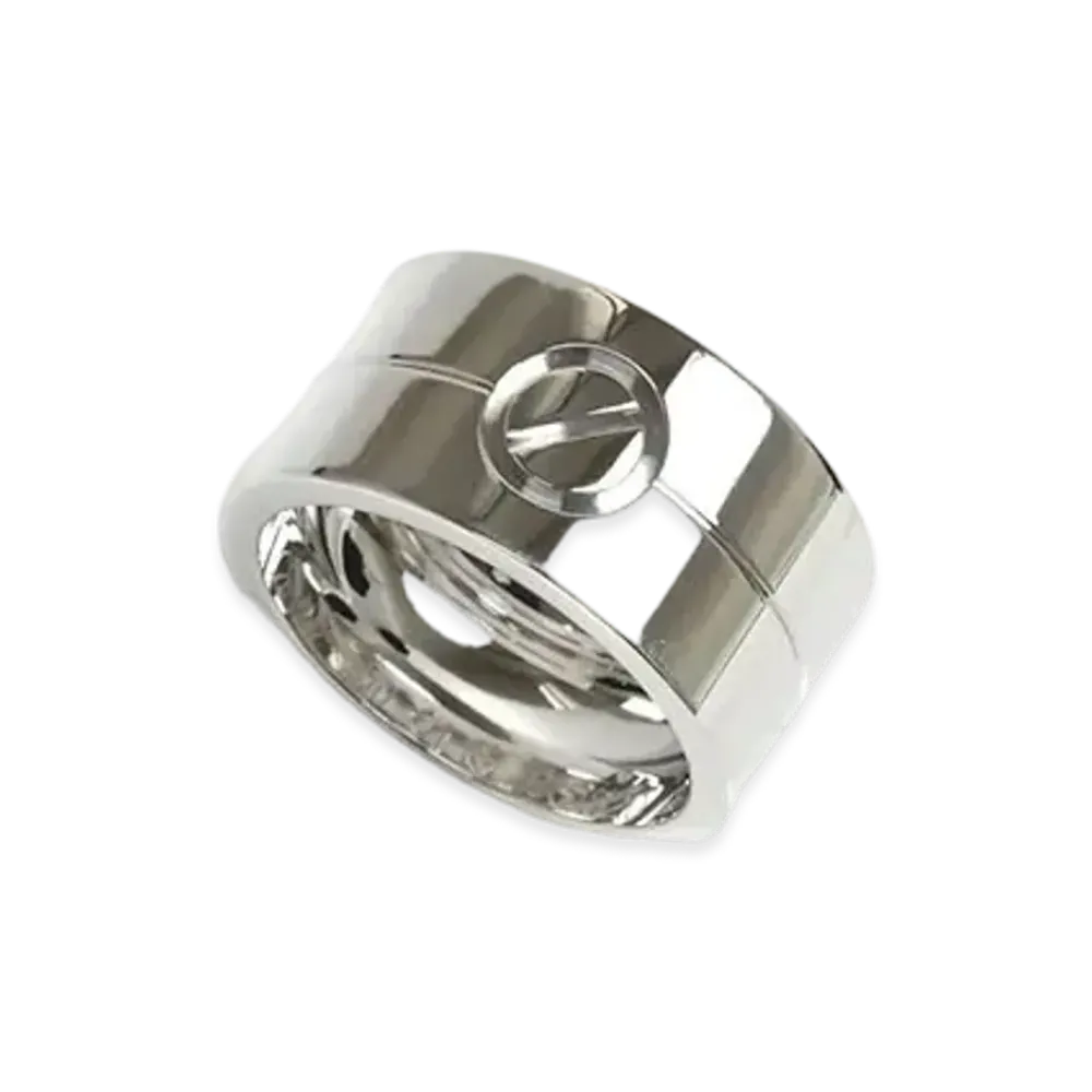 Cartier High Love Ring 18K "White Gold"