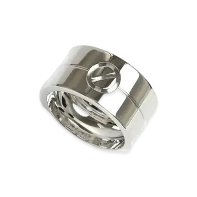 Cartier High Love Ring 18K "White Gold"