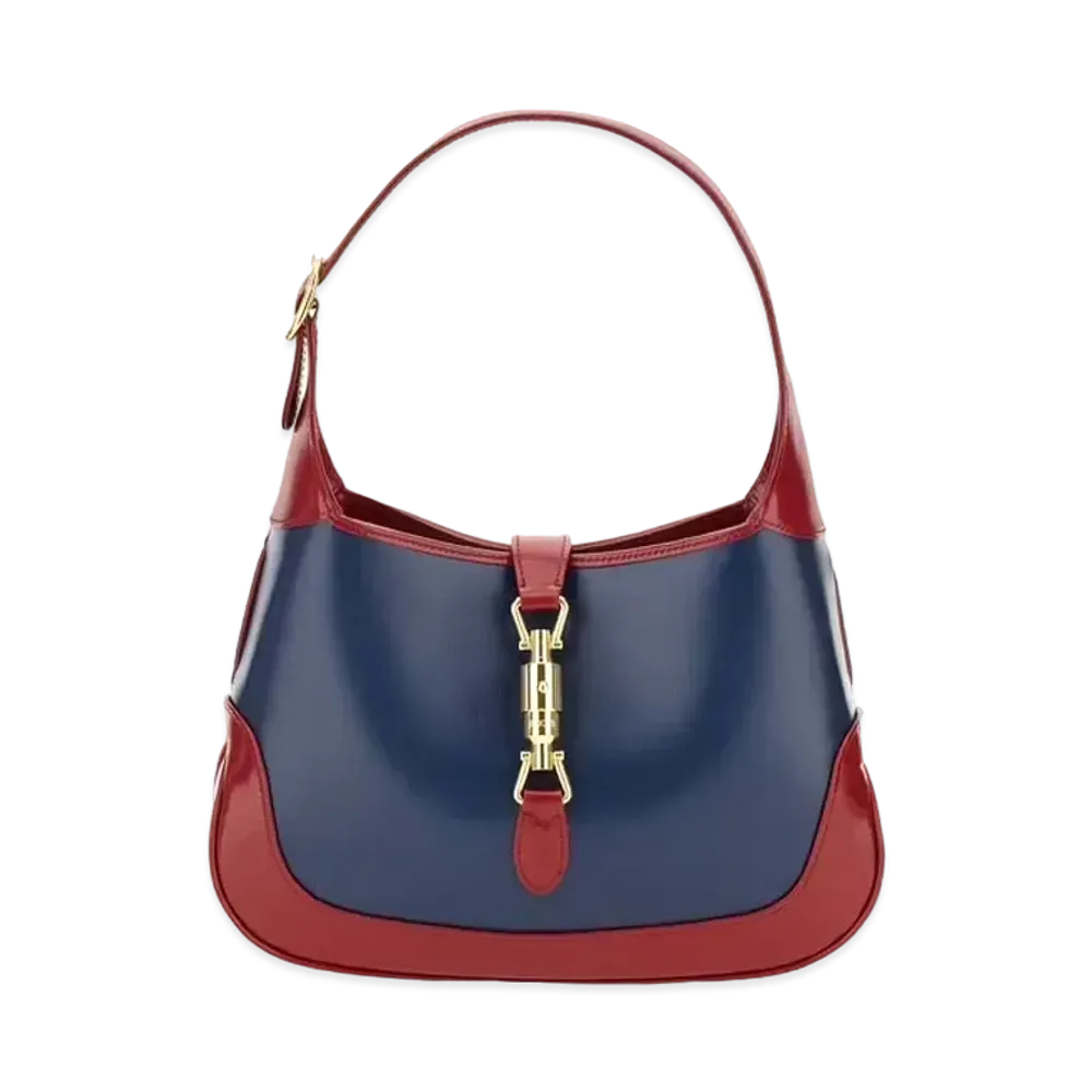 GUCCI Jackie 1961 Small Shoulder Bag "Navy"
