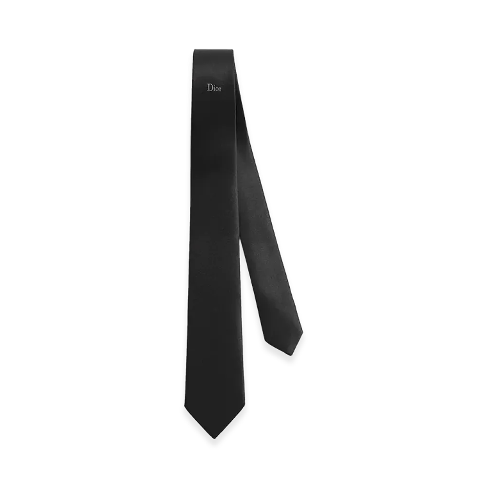 Dior Silk Tie "Black"