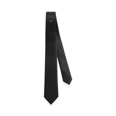 Dior Silk Tie "Black"
