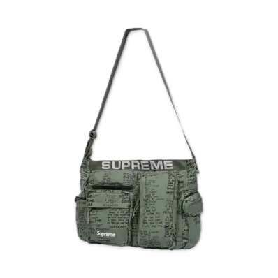 Supreme Field Messenger Bag "Olive Gonz" (23SS)