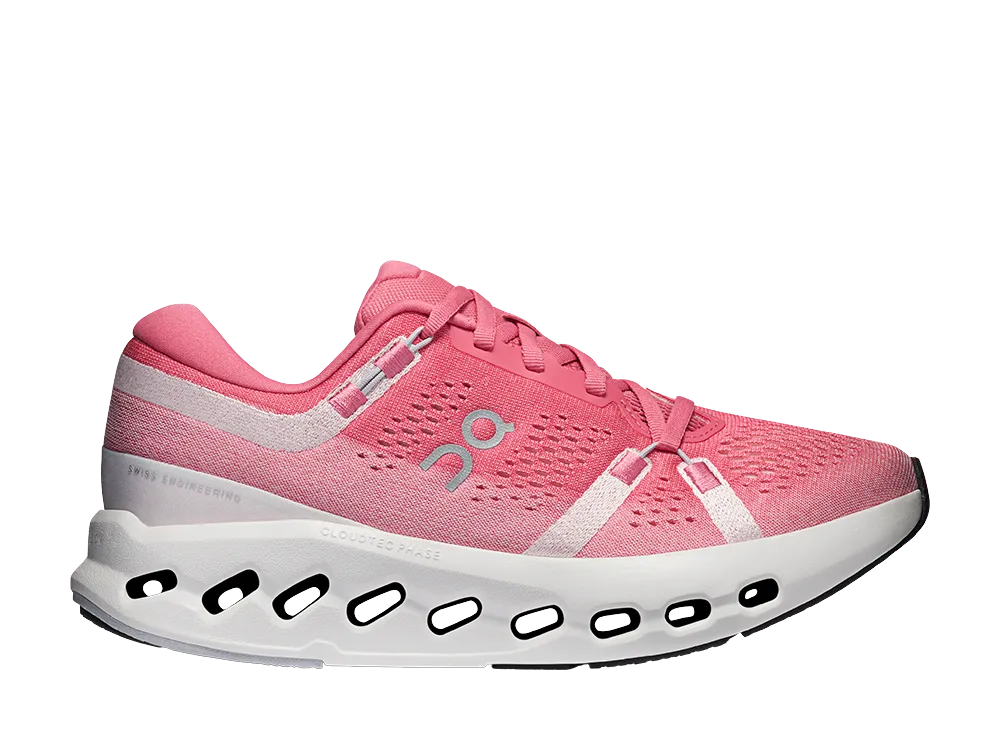 On Women's Cloudsurfer 2 "Camellia/Ivory"