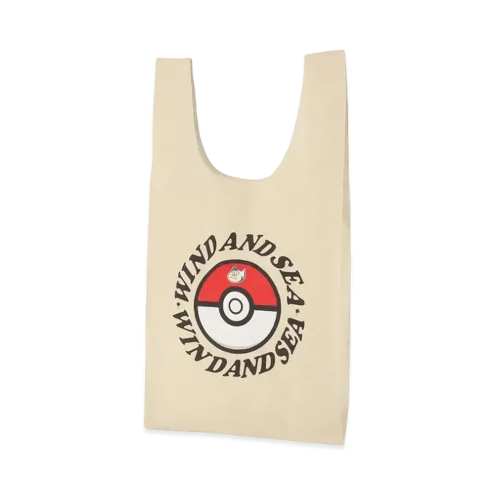 WIND AND SEA x PROJECT KABIGON Monster Ball Tote Bag "Beige"