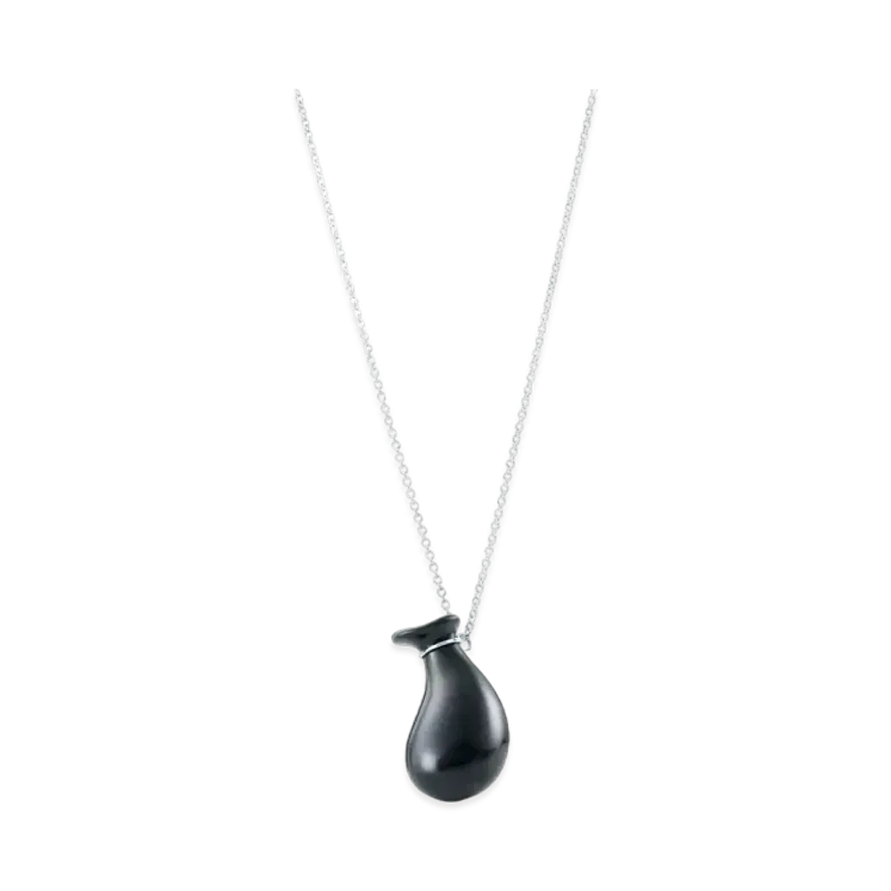 Tiffany & Co. Elsa Peretti Bottle Jug Pendant "Silver"