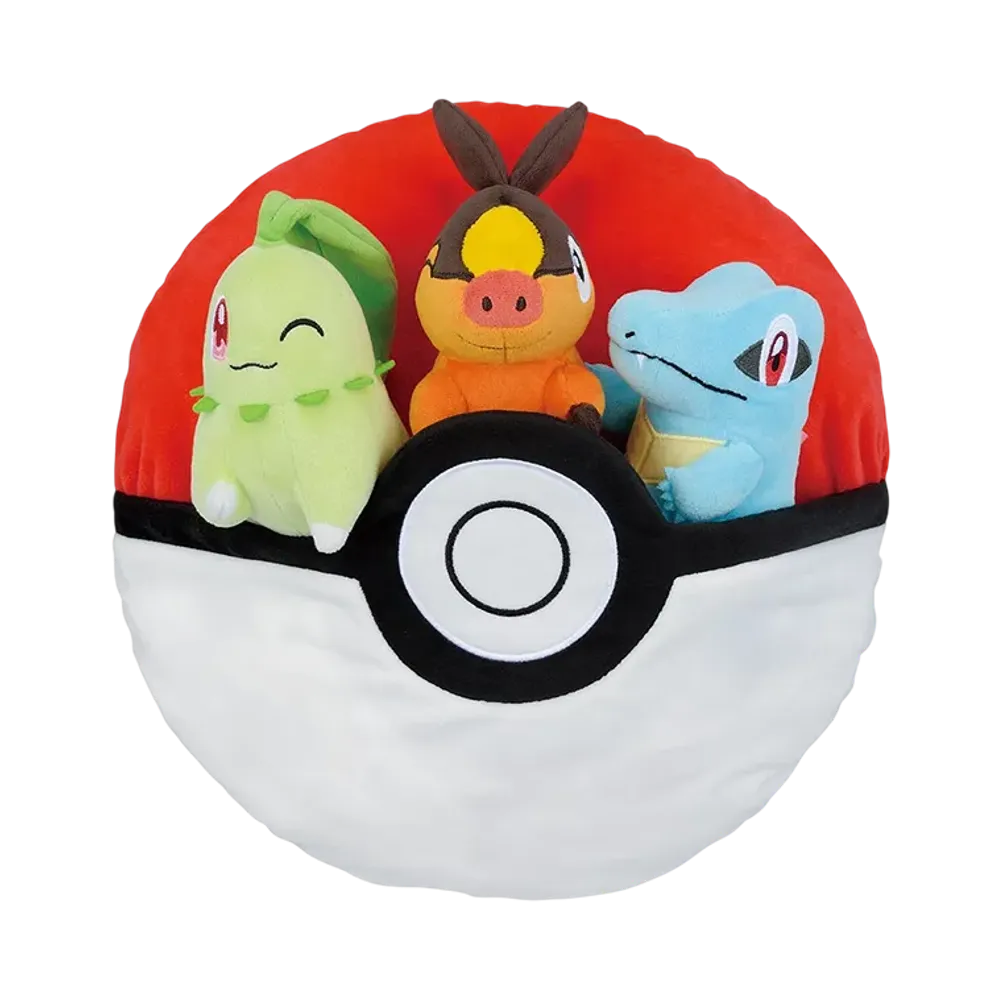 BANDAI "Ichiban Kuji" -2025 Pokemon Collection Lottery ~Let's Go for a Walk!~- A Prize Game cushion with Plush