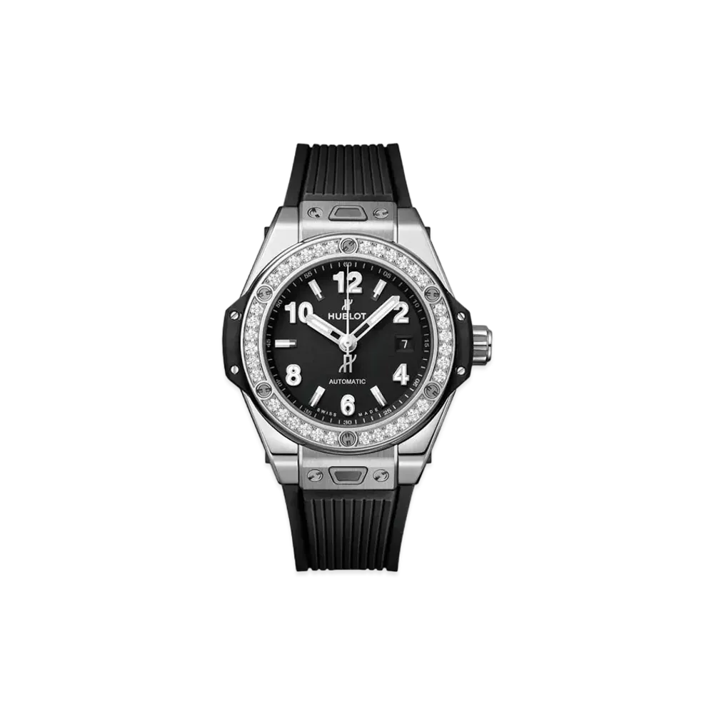 HUBLOT Big Bang One Click Steel Diamonds 33mm