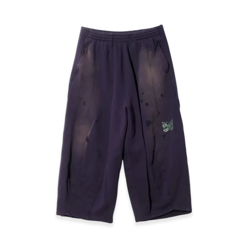 NEEDLES Deconstructed H.D. Sweat Pant - Cotton French Terry "Purple"