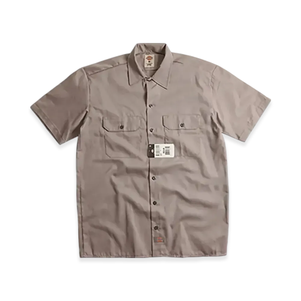 Dickies 1574/2574 Short Sleeve Work Shirt "Silver"