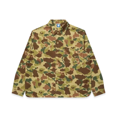 UNDEFEATED Ripstop L/S Workshirt "Camo"