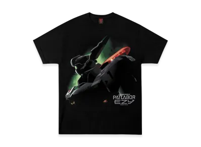 Geeks Rule x PATLABOR EZY Silkscreen Printing T Shirt "Black"
