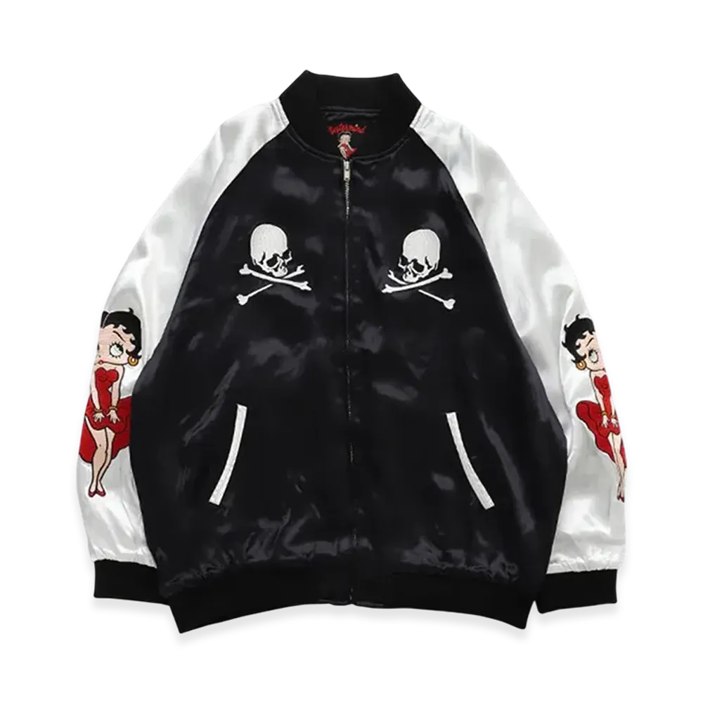 mastermind world x Betty Boop Souvenir Jacket "Multicolor"