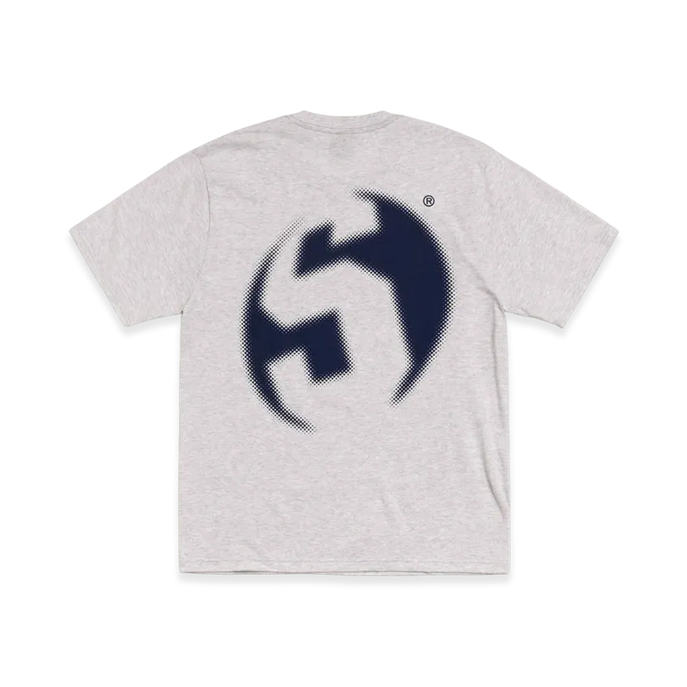 Stussy Lens Tee "Ash Heather"