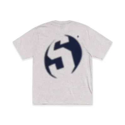 Stussy Lens Tee "Ash Heather"