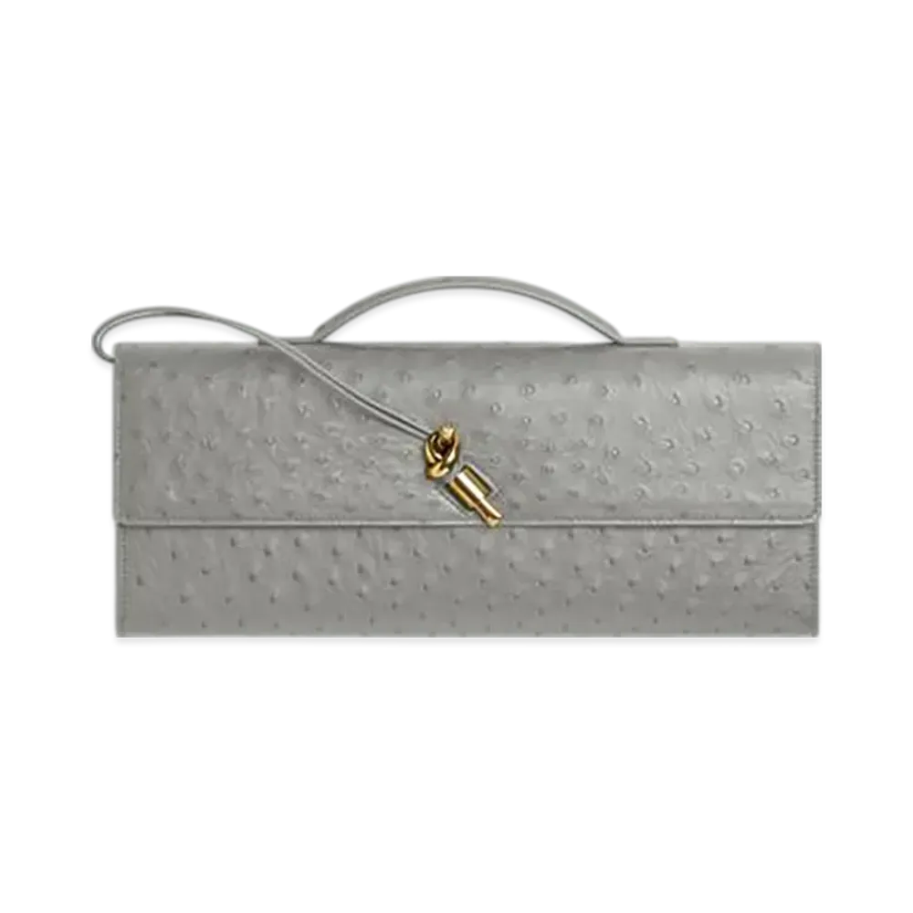 Bottega Veneta Andiamo Clutch "Sterling"