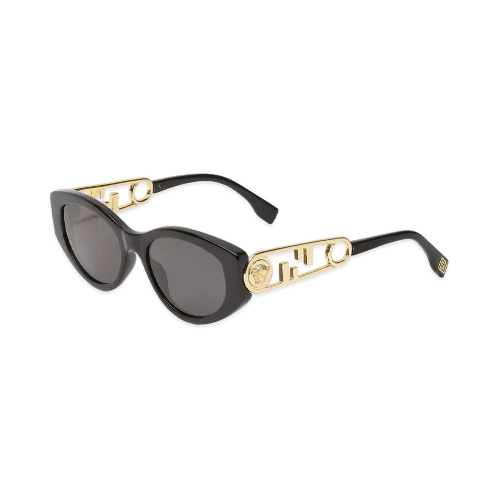 FENDI x Versace Fendace Black Acetate Sunglasses "Black"