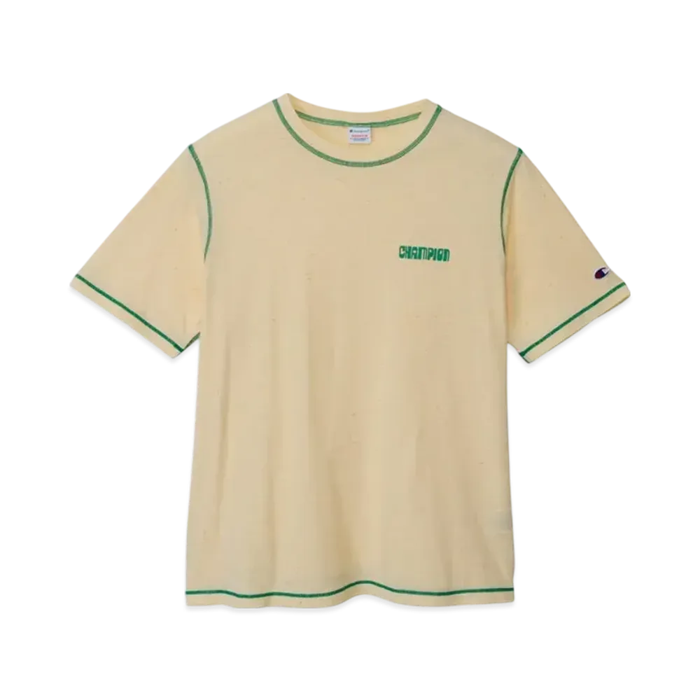 Champion Women's Short Sleeve T-Shirt 25SS "Pale Yellow"