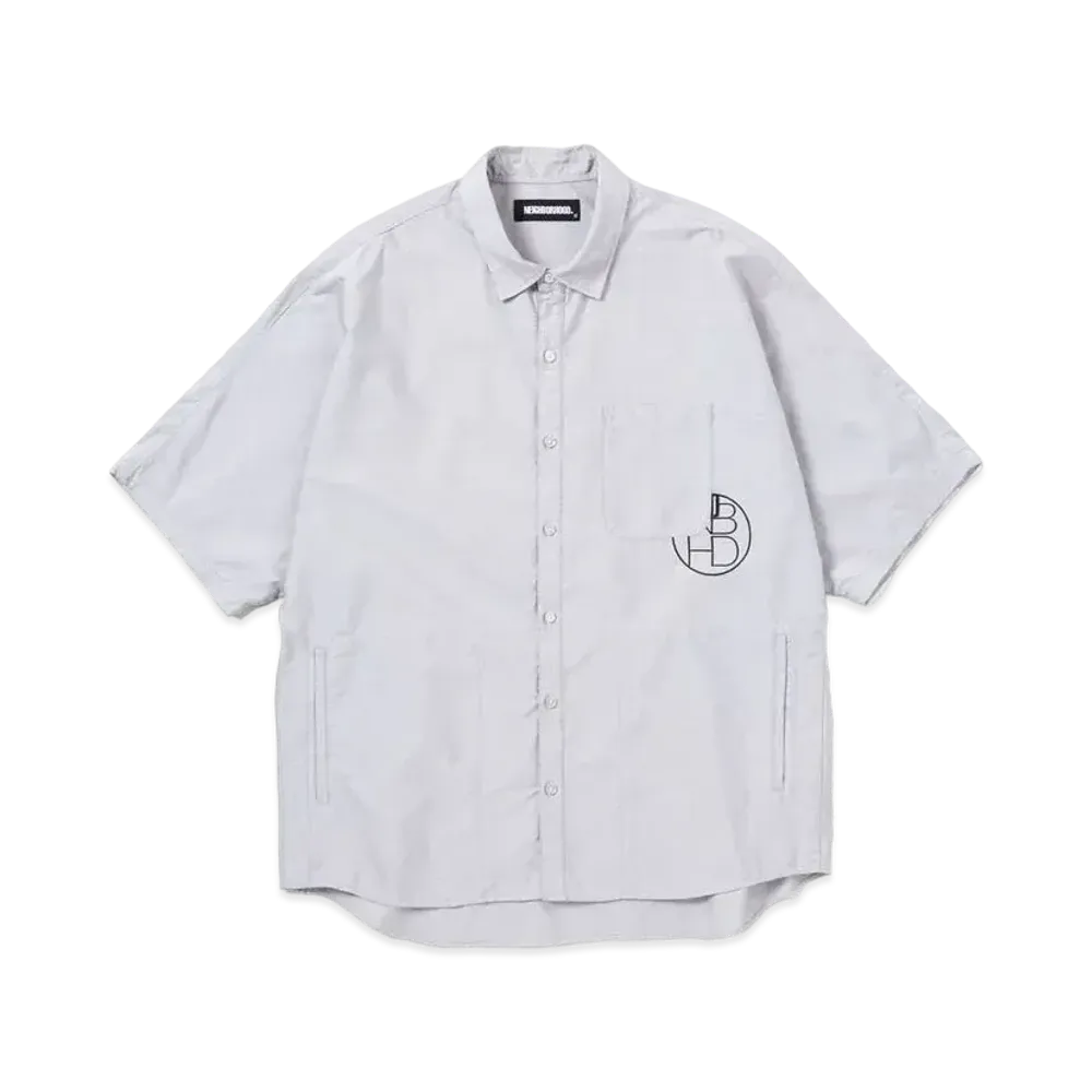 NEIGHBORHOOD BIG LOGO / C-SHIRT . SS "Gray"