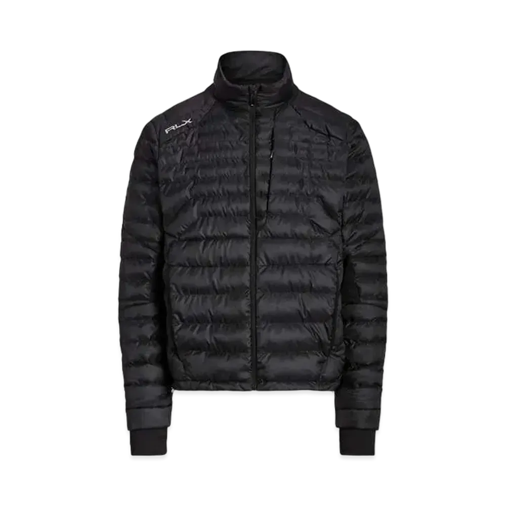 Polo Ralph Lauren Rlx Golf Water Reperant Packable Quilted Jacket "Black"