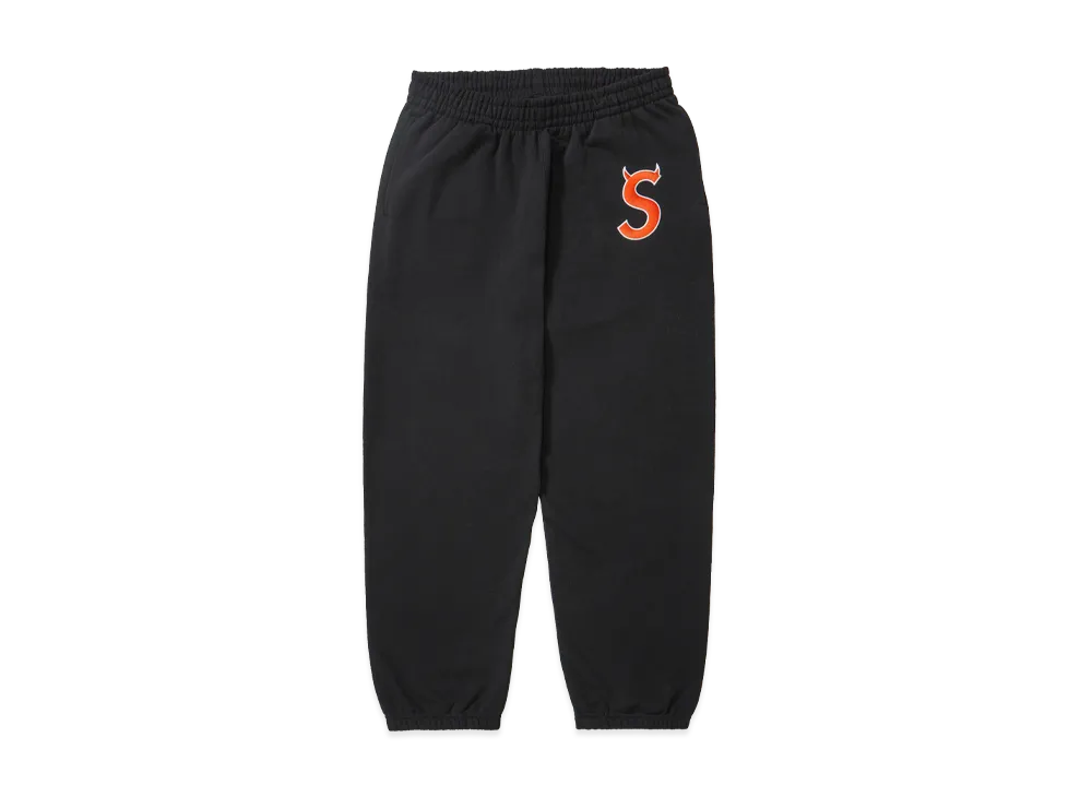 Supreme Devil S Logo Sweatpant "Black"