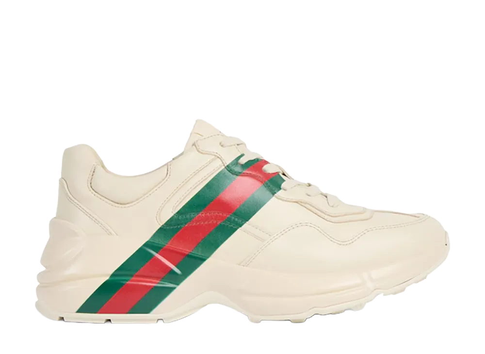 GUCCI Women's Rhyton Sneaker "Ivory"