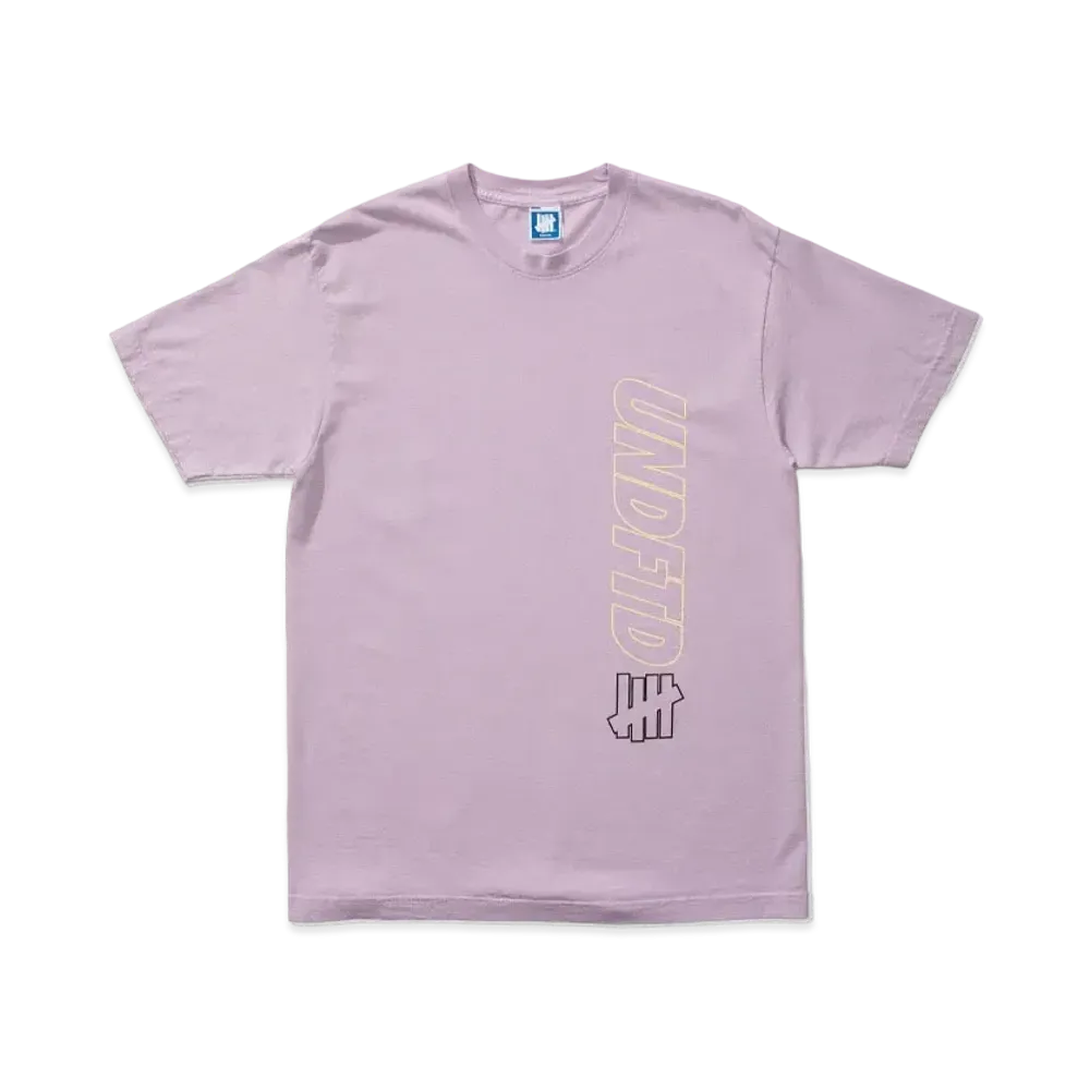 UNDEFEATED OUTLINE LOGO S/S TEE - 80327 "Purple"