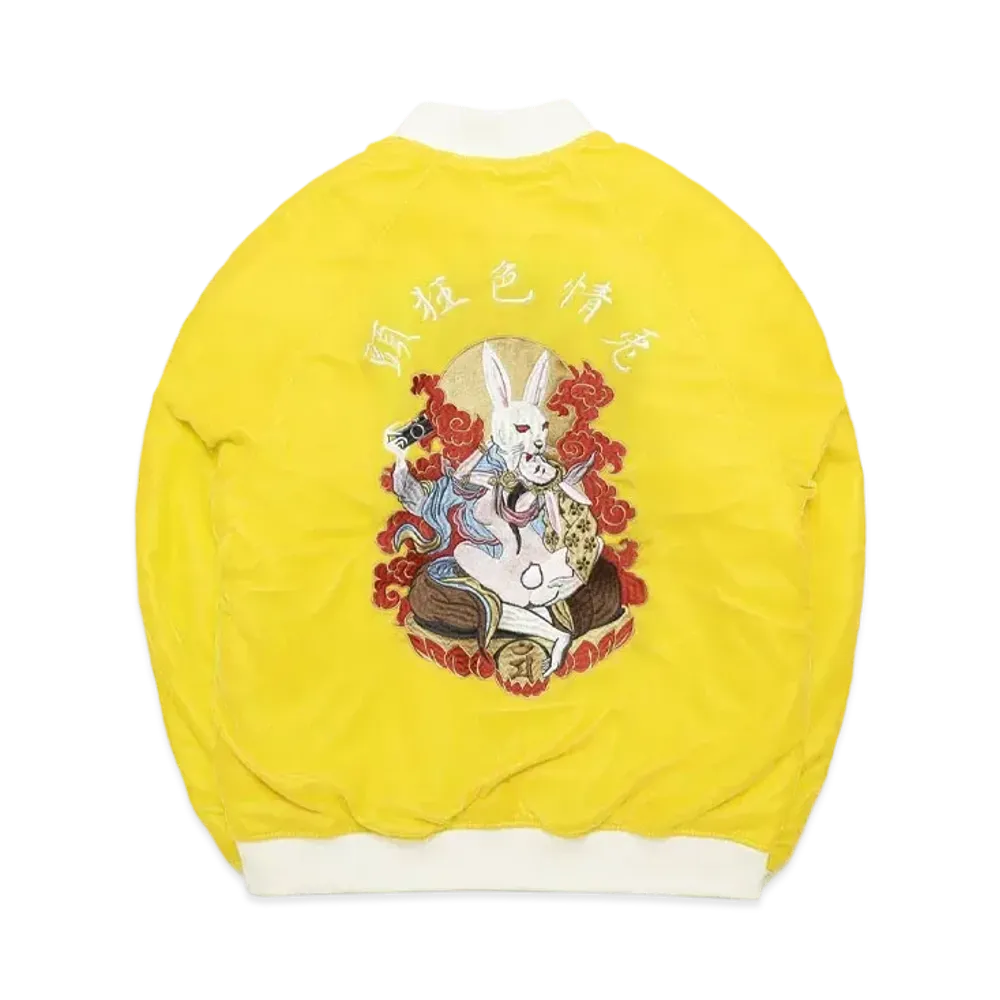 FR2 Velvet Souvenir Jacket "Yellow"