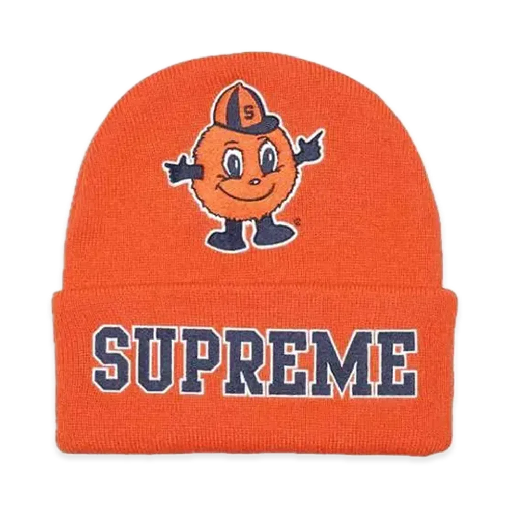 Supreme x Mitchell & Ness NCAA Beanie "Orange"