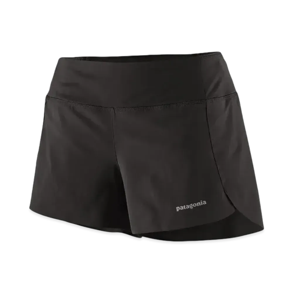 Patagonia Women's Strider Pro Shorts 3 1/2 Inch "Black"