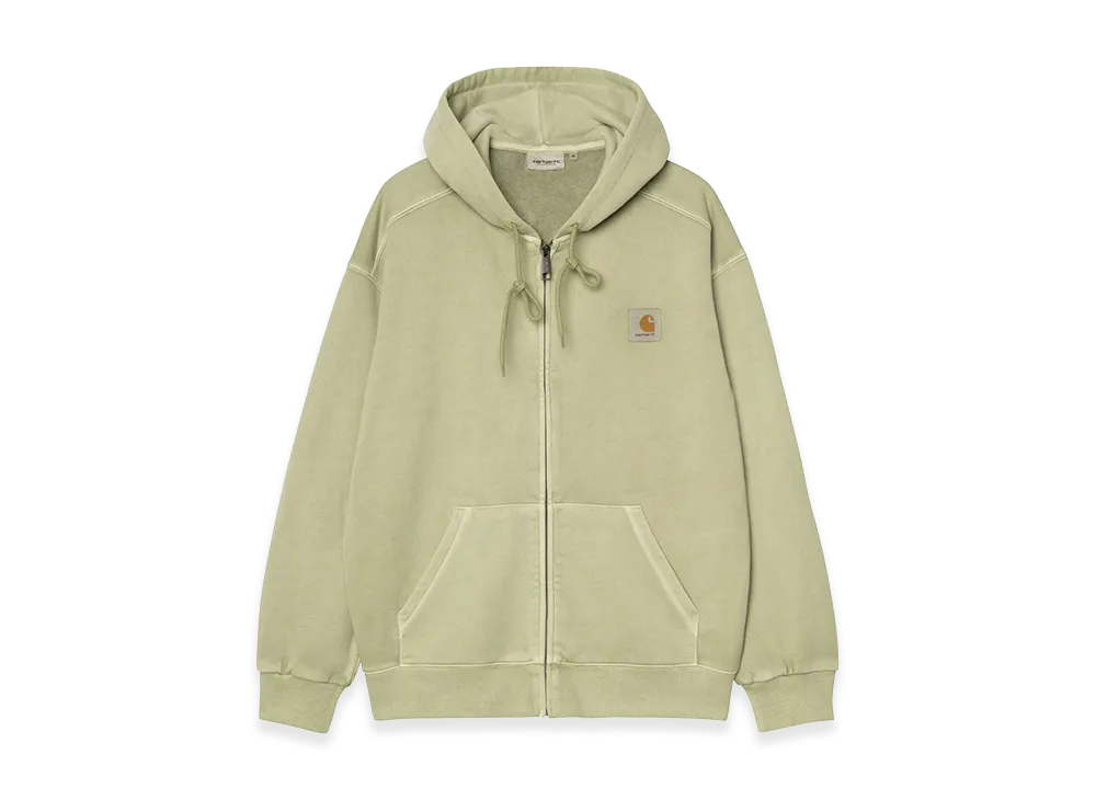 Carhartt WIP Hooded Nelson Jacket "Gentle Green(Garment Dyed)"