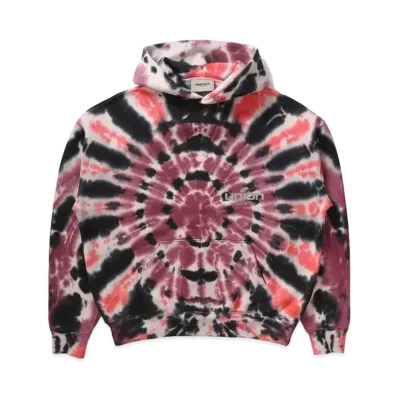 FEAR OF GOD ESSENTIALS × UNION Vintage Hoodie "Tie Dye"