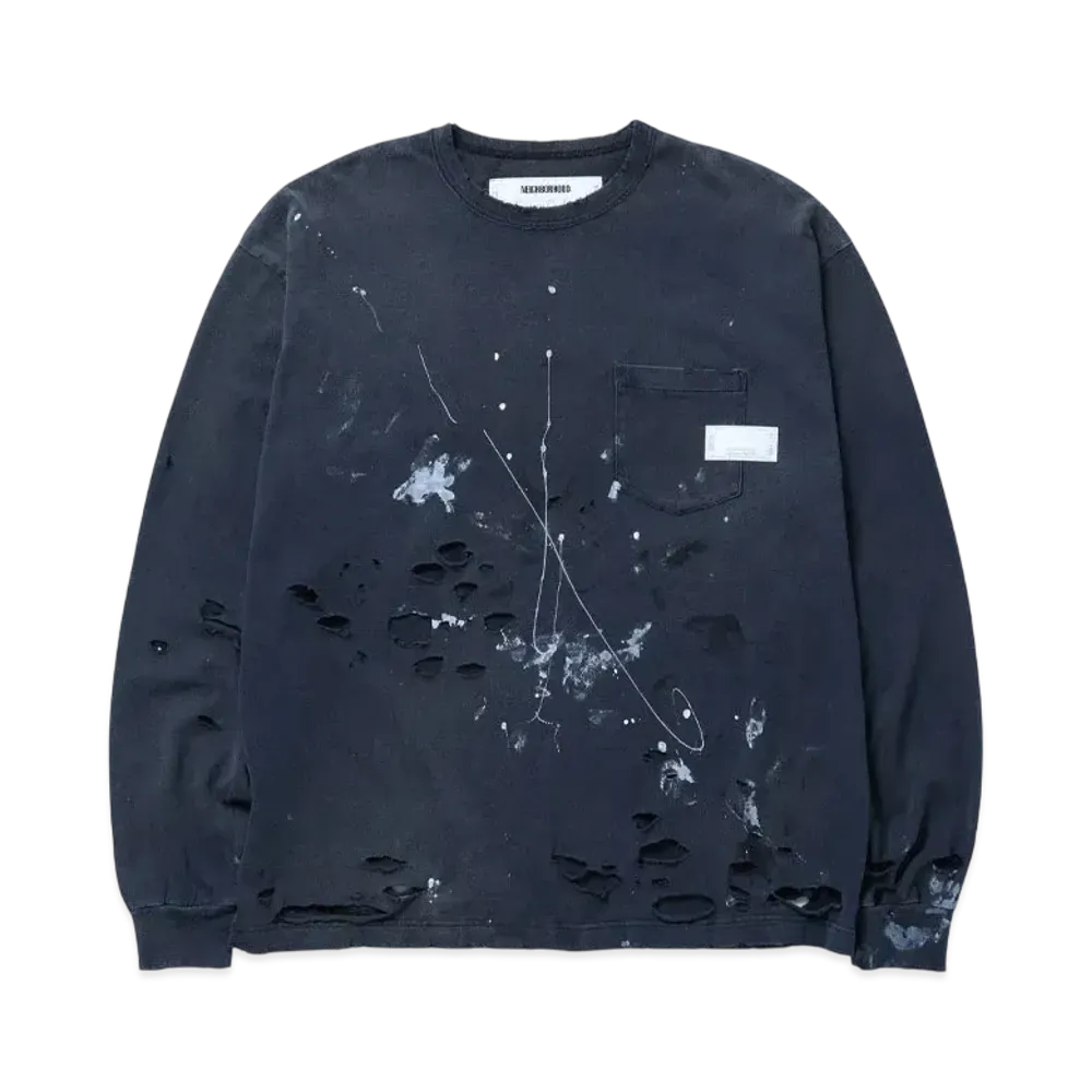 NEIGHBORHOOD Savage Crewneck-P LS "Black"