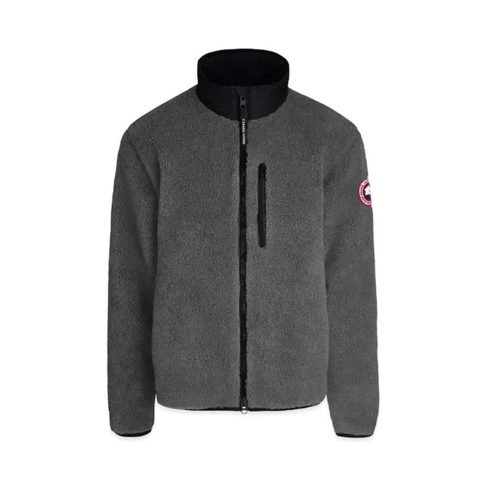 CANADA GOOSE Kelowna Fleece Jacket "Iron Gray"