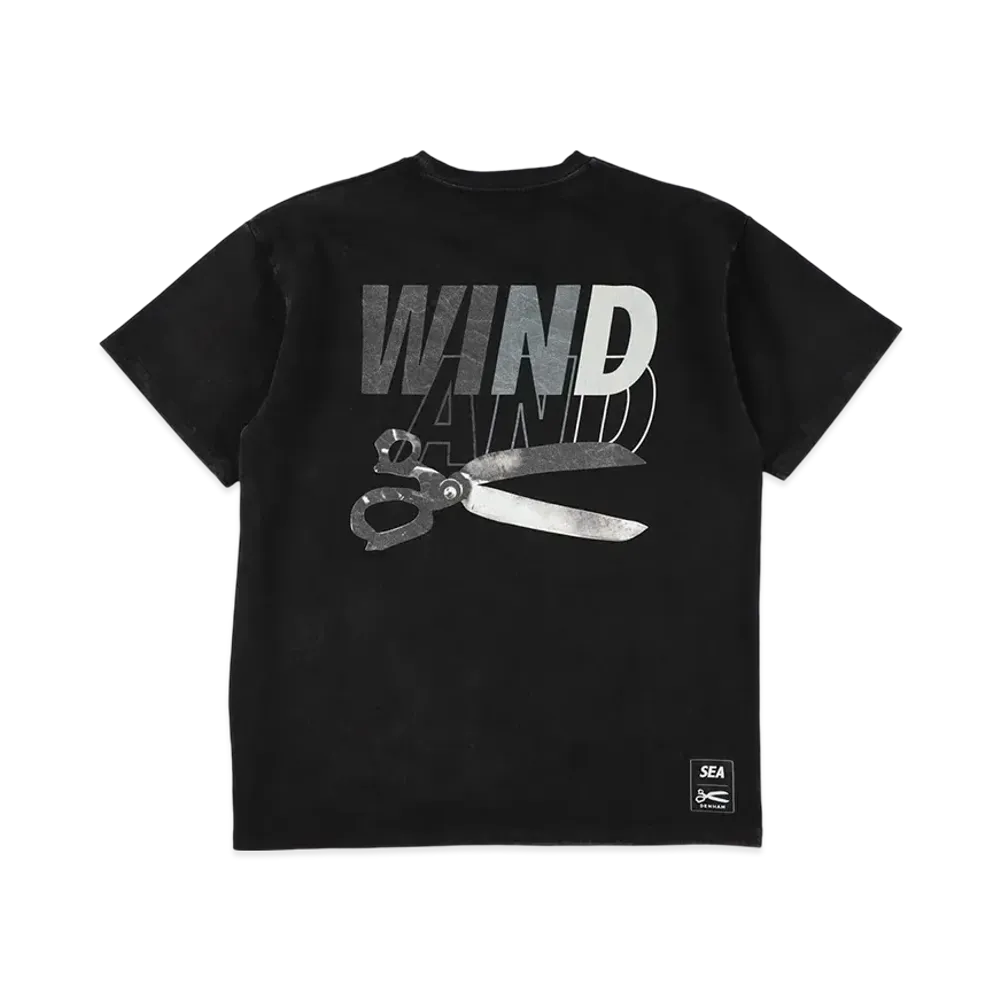 WIND AND SEA x DENHAM WIND Sulfer Tee "Black"