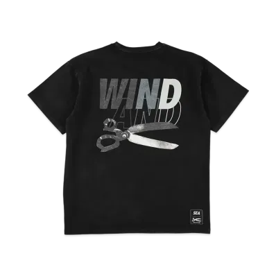 WIND AND SEA x DENHAM WIND Sulfer Tee "Black"