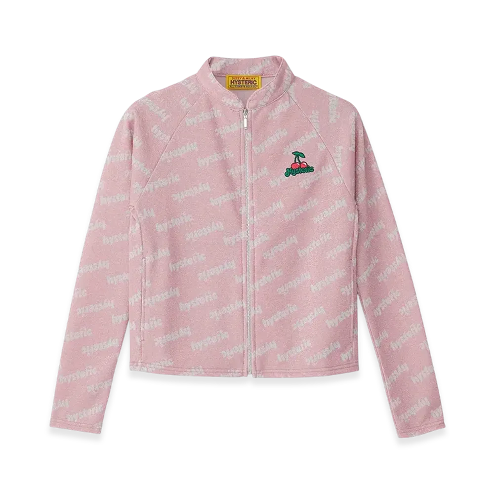 HYSTERIC GLAMOUR Cheery Embroidery Jacket "Pink"