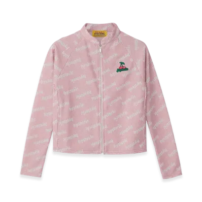 HYSTERIC GLAMOUR Cheery Embroidery Jacket "Pink"