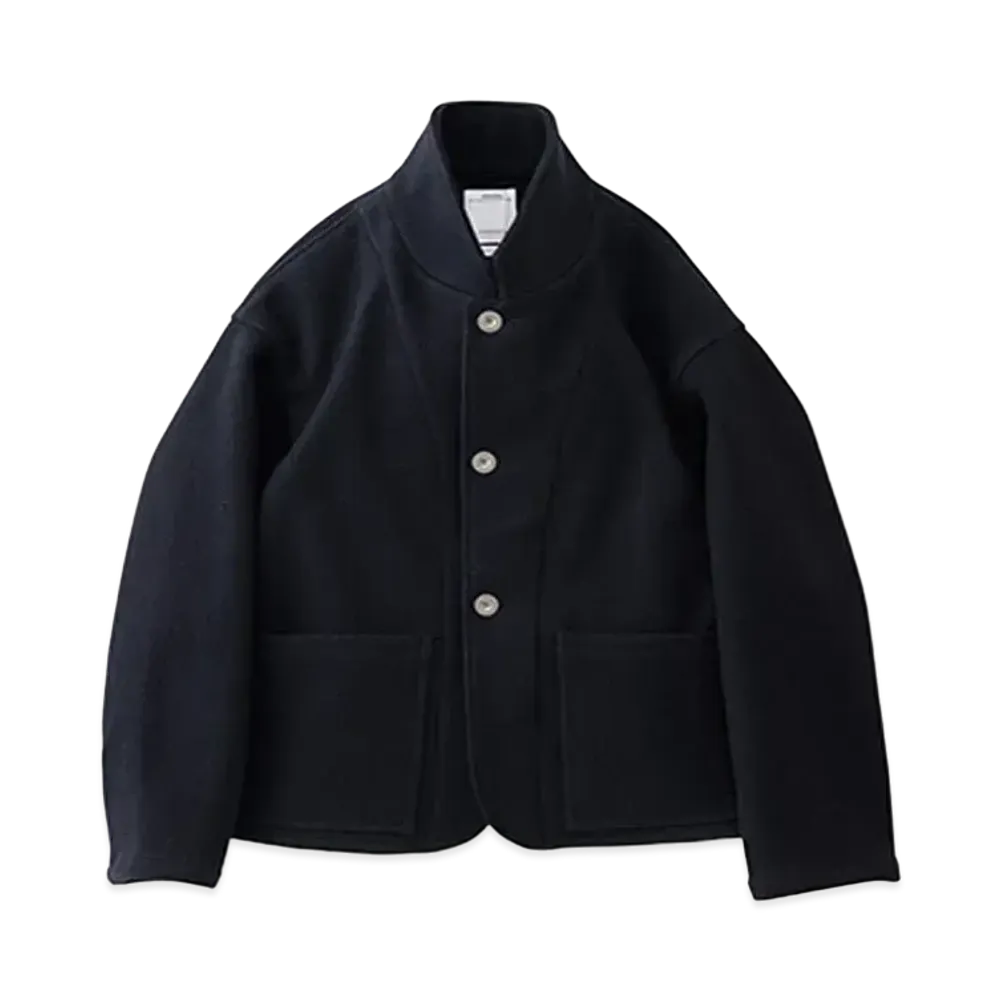 visvim HAYWARD JKT (MELTON) "Navy"