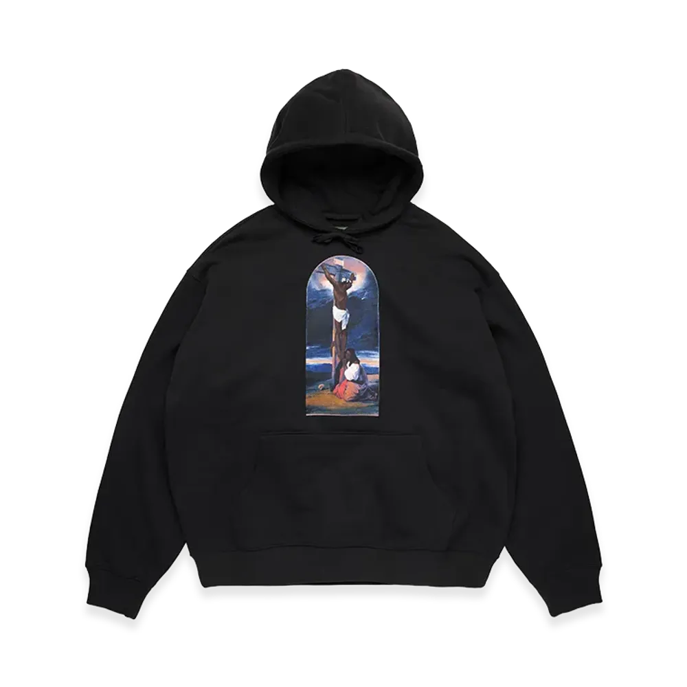 DENIM TEARS Seasonal Biblical Hoodie "Black"