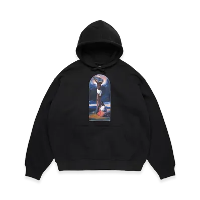 DENIM TEARS Seasonal Biblical Hoodie "Black"