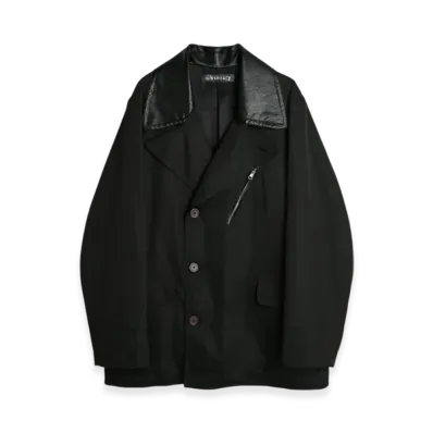 OUR LEGACY Scoota Coat Drape Tech "Black"