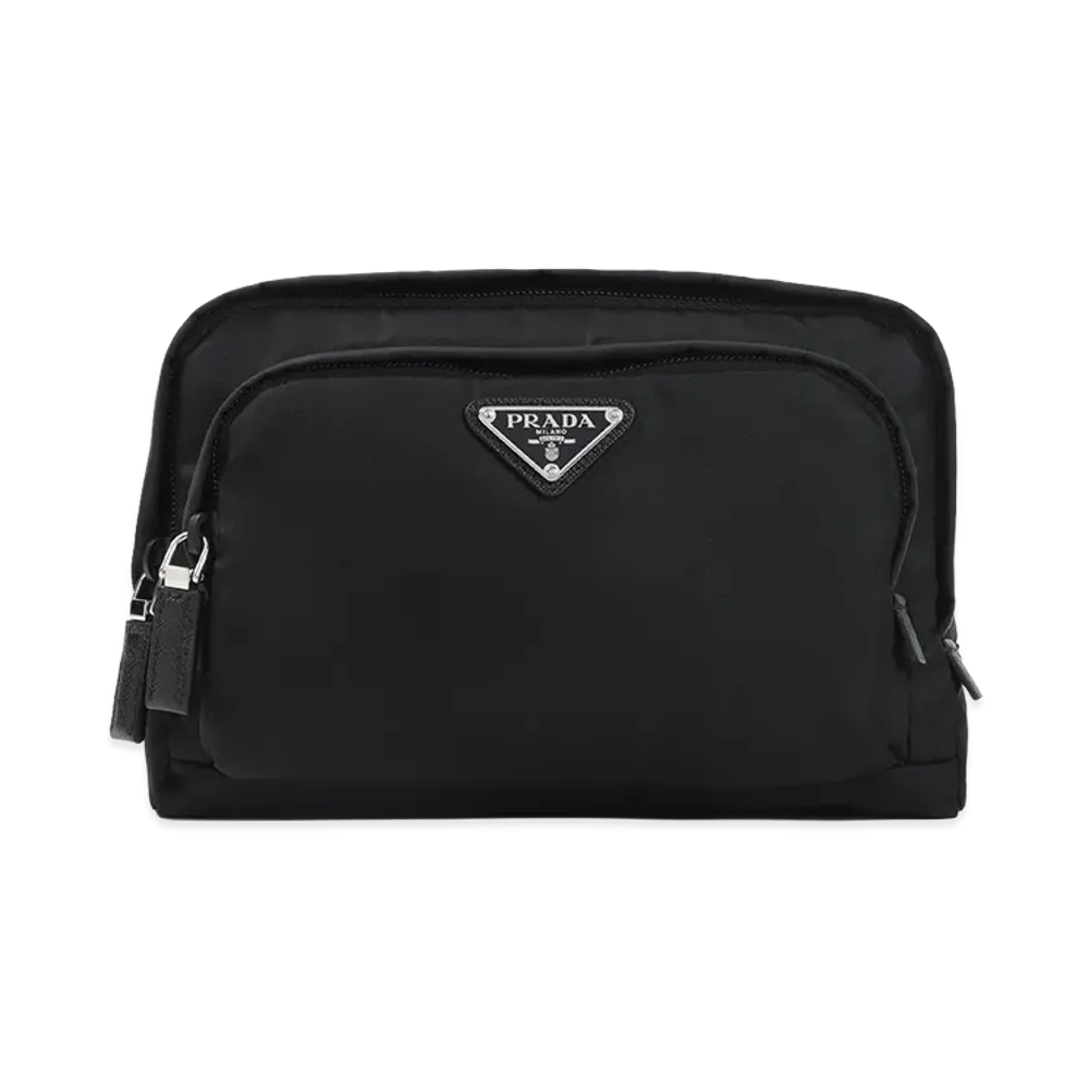 PRADA Canvas Beauty Case "Black"