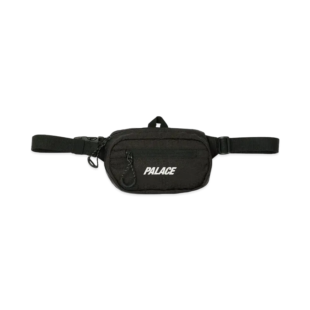 PALACE Cordura Eco Hex Ripstop Mini Waist Bag "Black"