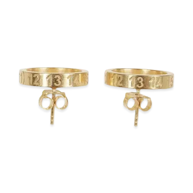 Maison Margiela Numerical Earring "Gold"