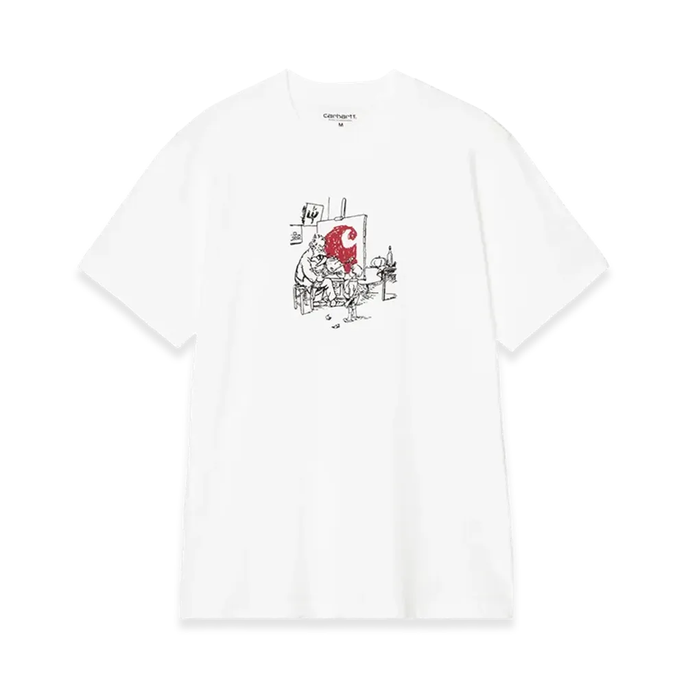 Carhartt WIP S/S Old Painter T-Shirt "White"