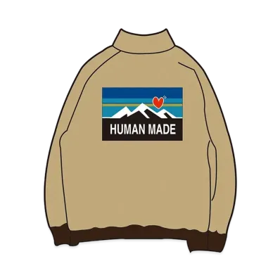 HUMAN MADE FLEECE DUCK JACKET "Tan"