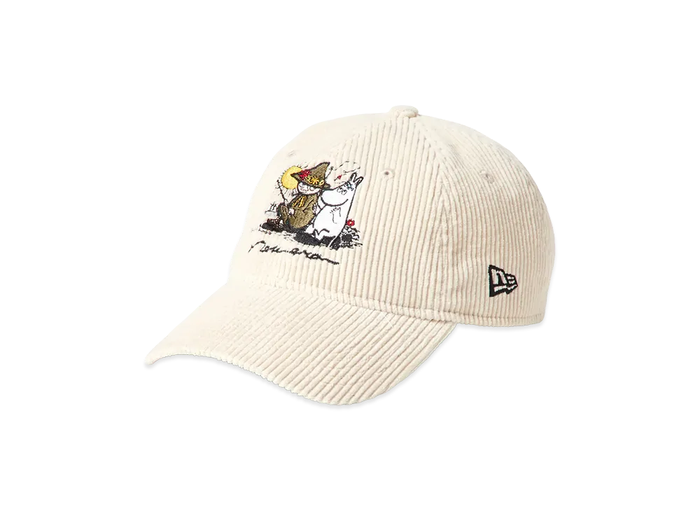 NEW ERA x Moomin 9Twenty Snufkin Moomin 8W Corduroy "Chrome White"